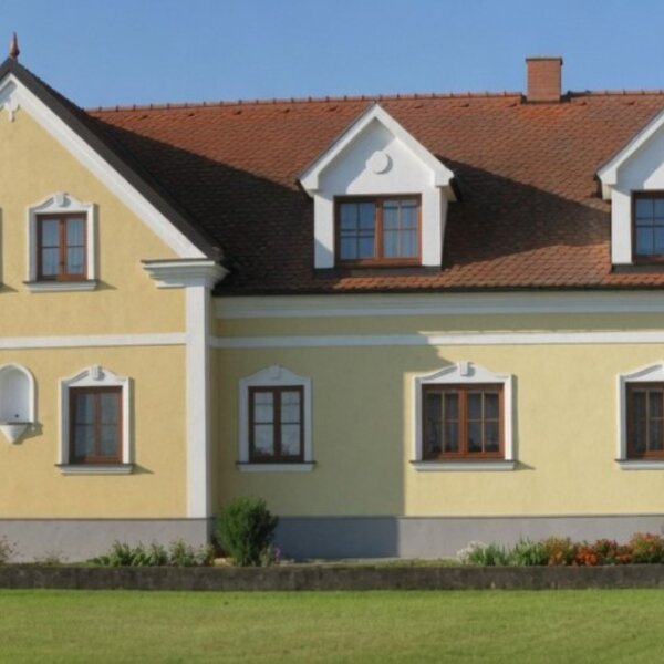 Frontansicht Haus