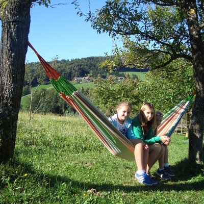 Ruhe in der Hängematte