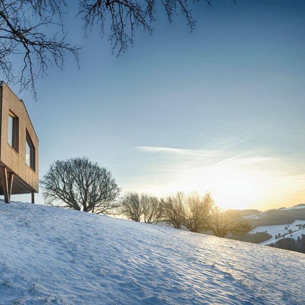 Elsbeer Chalet - Winteransicht © Mayer Elsbeere - Matthias Artwork
