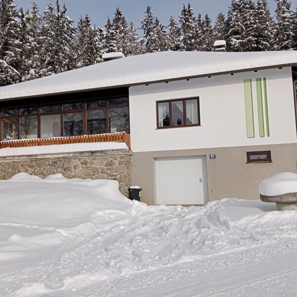 Ferienhaus Böhm am Bärentrail - Ferienhaus im Winter