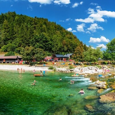 Strandbad in Hollenstein/Ybbs