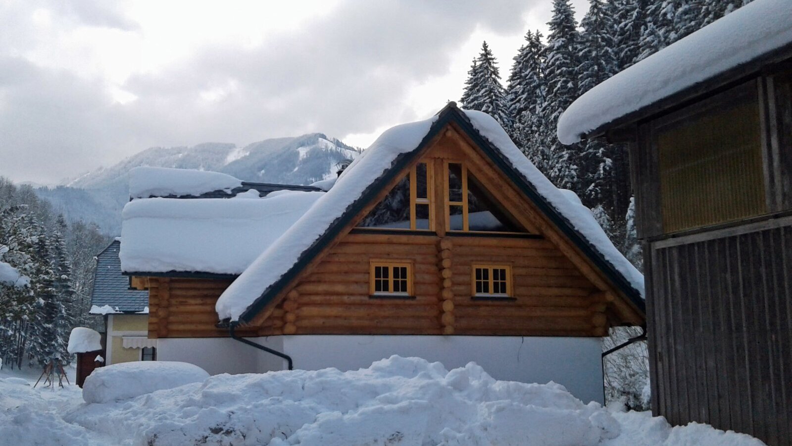 Ferienhof Schelchen - Unser Ferienhaus im Winter