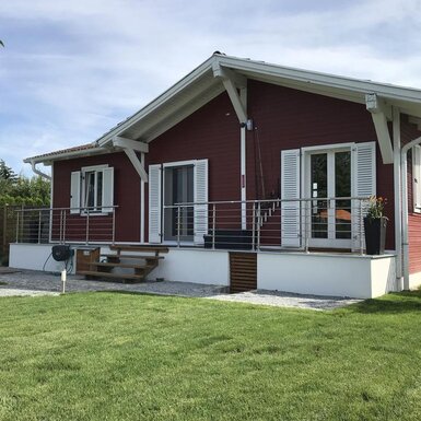 Haus Fjord - gartenseitig mit Balkon Haus Fjord - gartenseitig mit Balkon