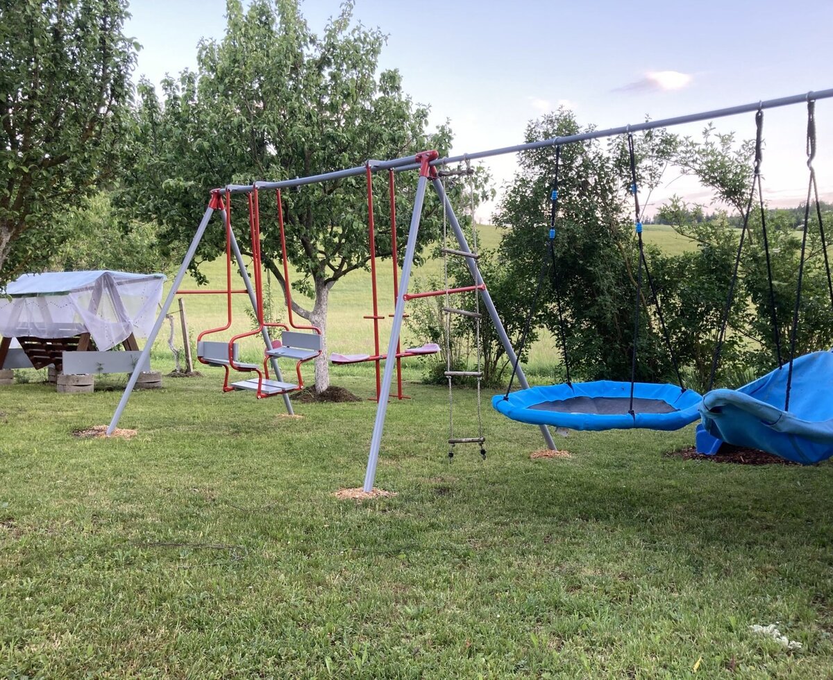 Huber-Hof: Garten, Spielbereich © Dorli Huber