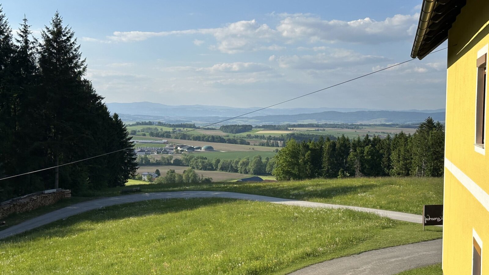 Aussicht beim Eingang
