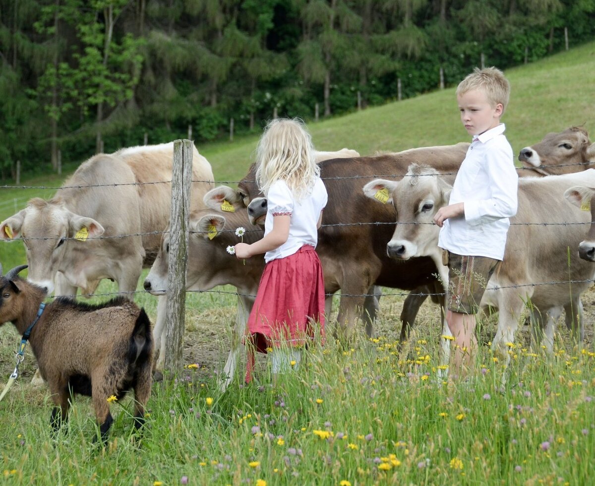 unsere Kinder Niklas und Leonie