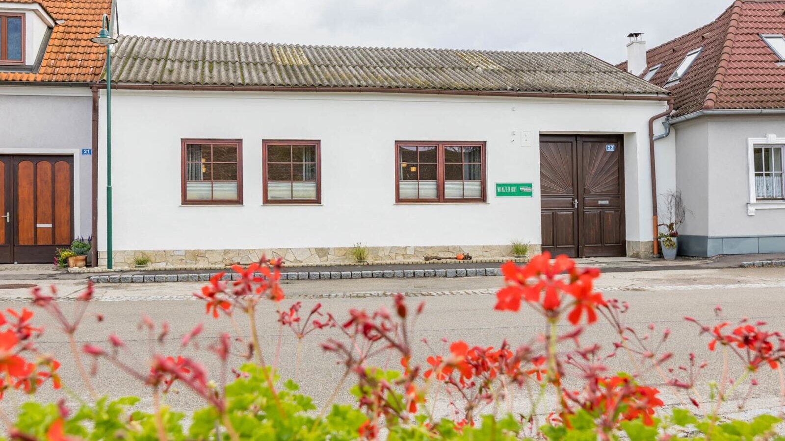 Die Außenansicht des Hauses