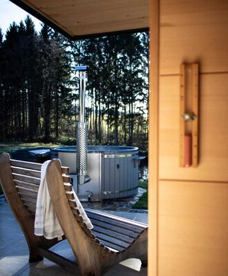 Ausblick Sauna