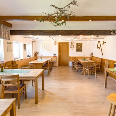 Unser Frühstücksraum und Verkostungsraum