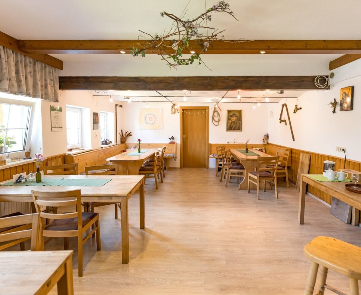 Unser Frühstücksraum und Verkostungsraum