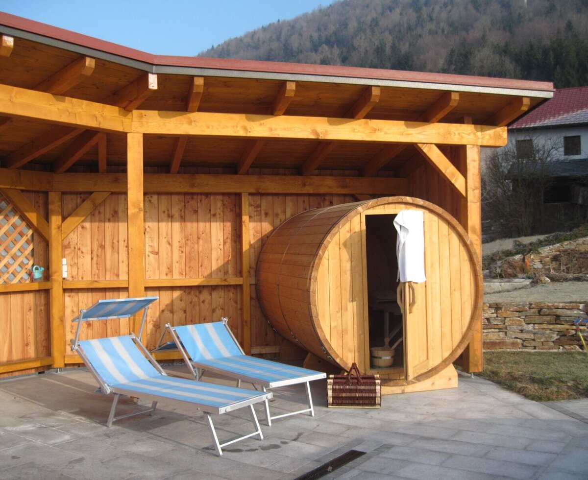 holzfa�sauna