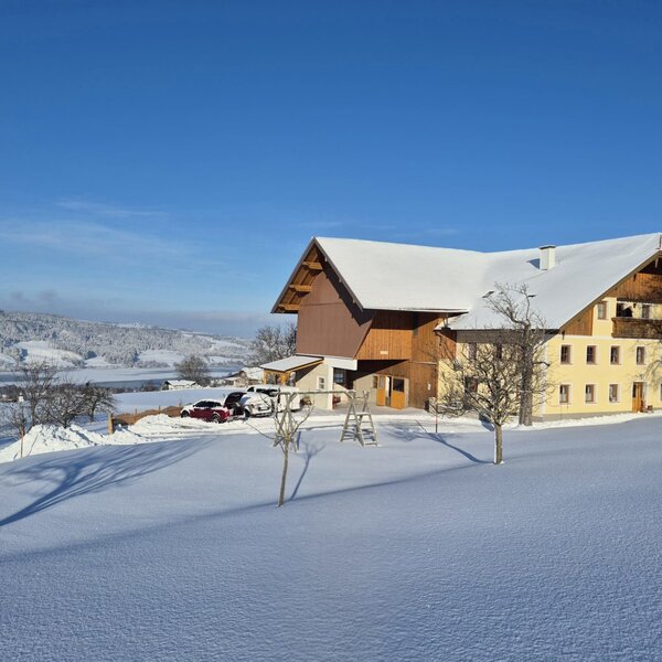 Bauernhof im Winter
