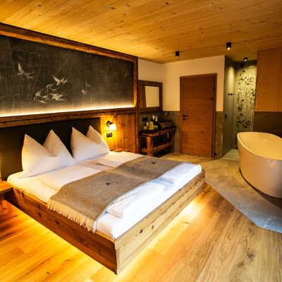 Schwalbenzimmer im Traunsee-Chalet