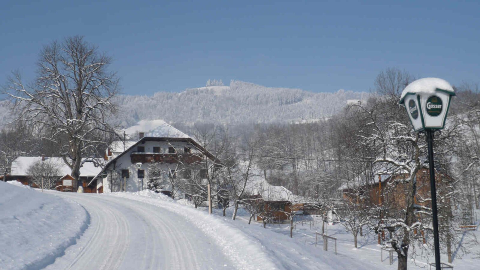 Der Winter ist eingezogen.