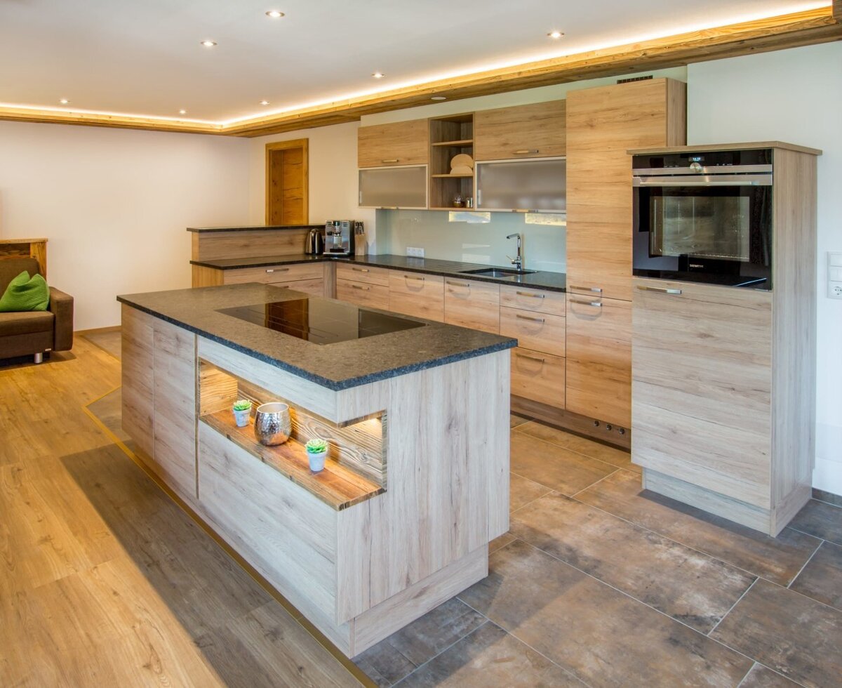 Kochinsel Ferienwohnung Auszeit Deluxe