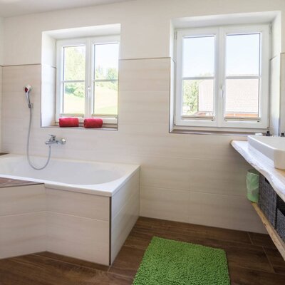 Badezimmer Ferienwohnung Auszeit Deluxe