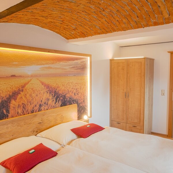 Doppelbett Schweinchenwohnung