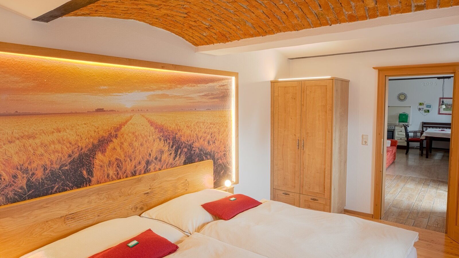 Doppelbett Schweinchenwohnung