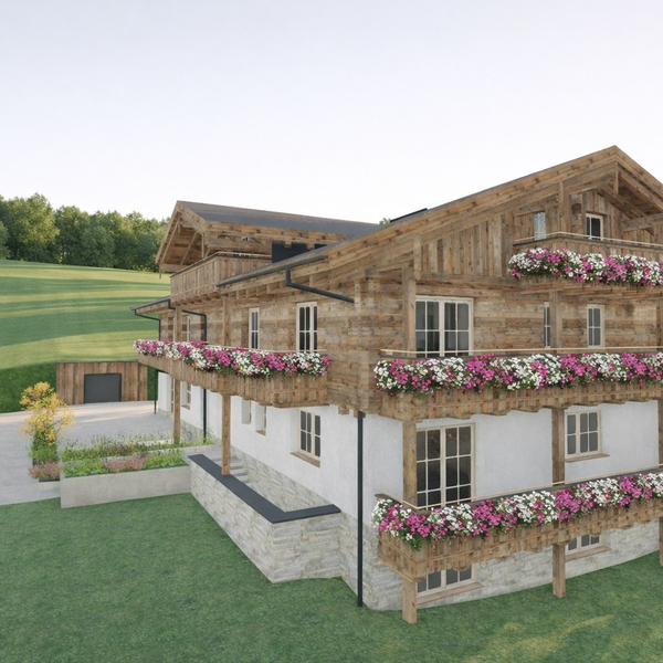 Außenansicht Chalet Bascht