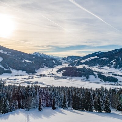 Blick Richtung Wagrain