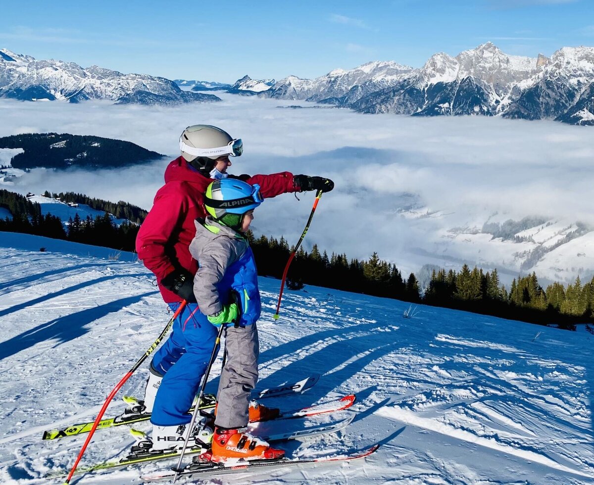 Hoch über dem Wolkenmeer...