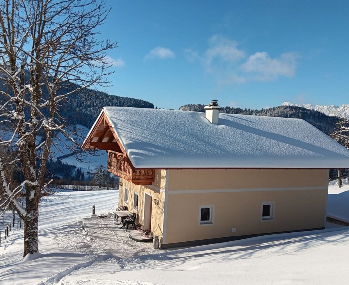 Ferienhaus im Winterwunderland.