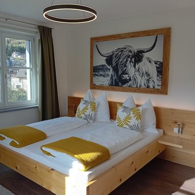Appartment Bodenberg Schlafzimmer