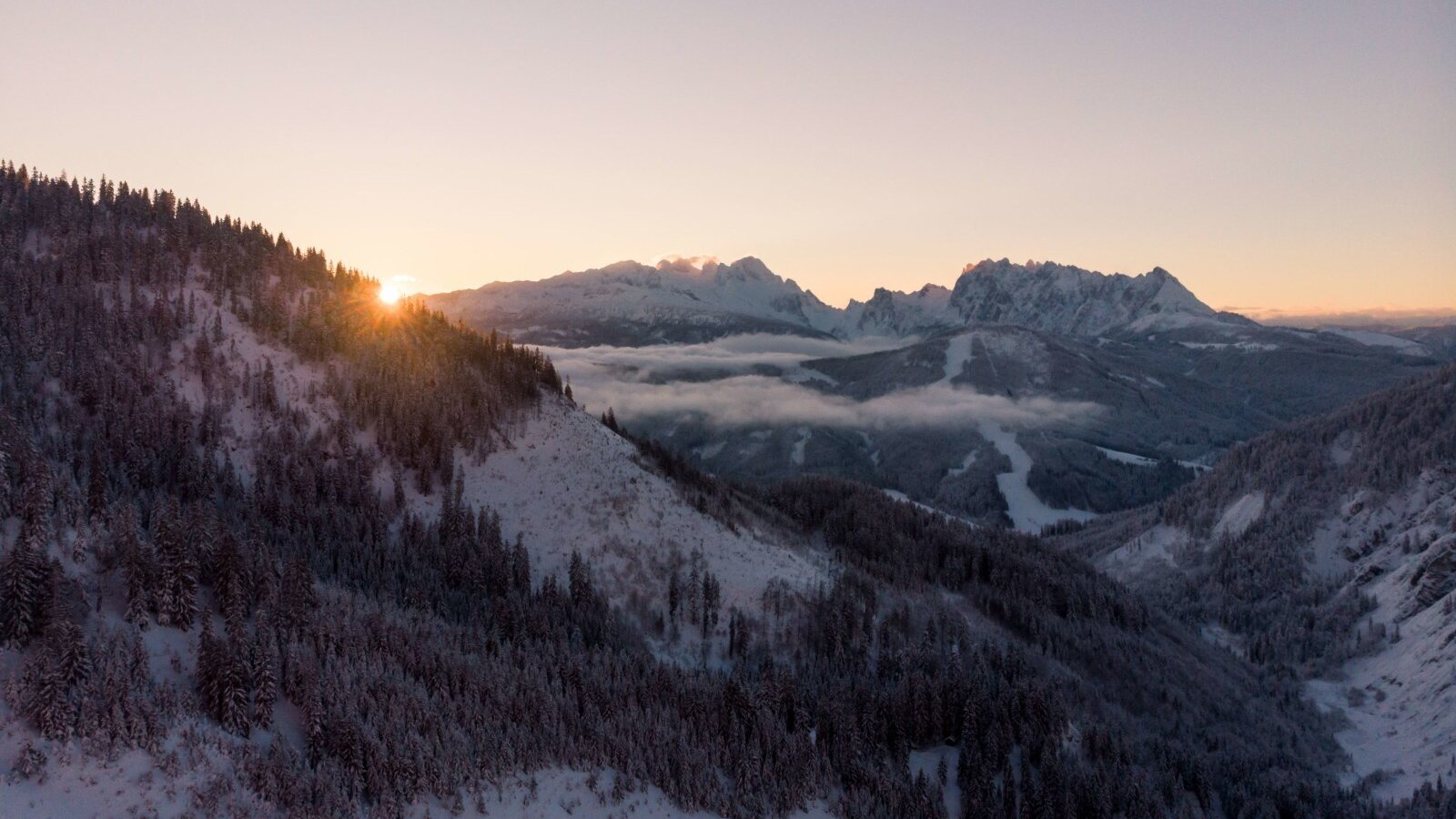 Ausblick in die Berge