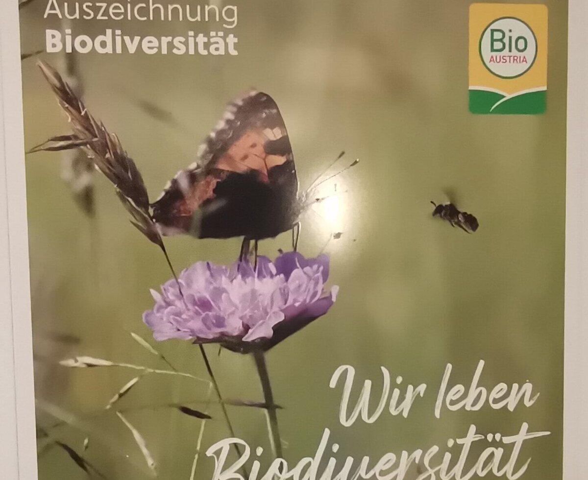 Auszeichnung Biodiversität
