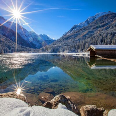 Jägersee im Winter