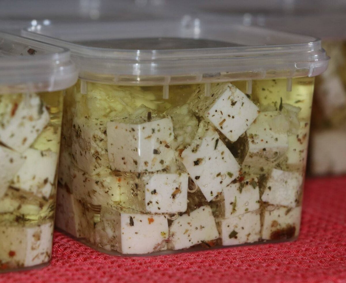 selbstgemachter Frischkäse