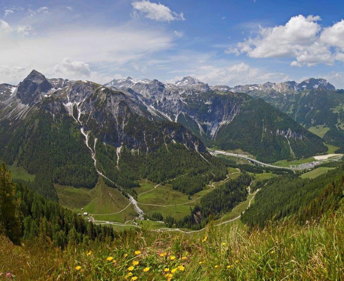 Aussicht auf die Berge