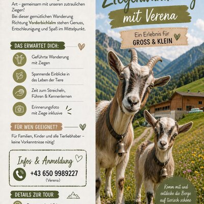 Ziegenwanderungen