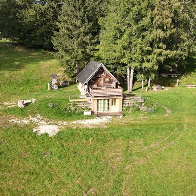 Almhütte in Alleinlage