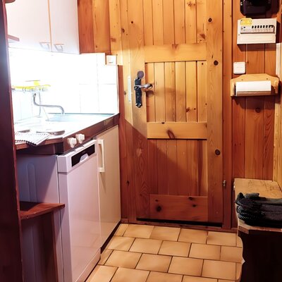 Almhütte Auszeit Küchenzeile