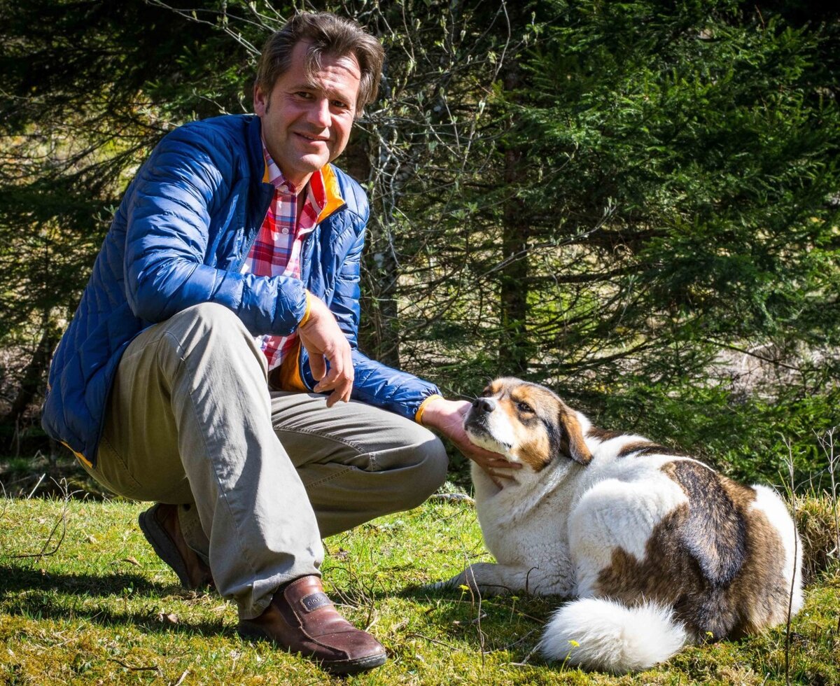 Der Gastgeber Christopher und Mona