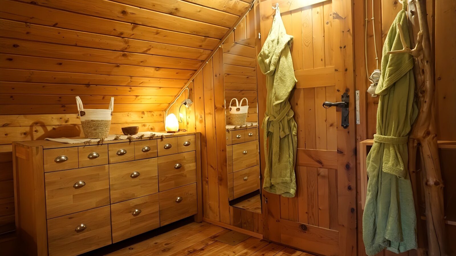 Almhütte Auszeit Schlafzimmer