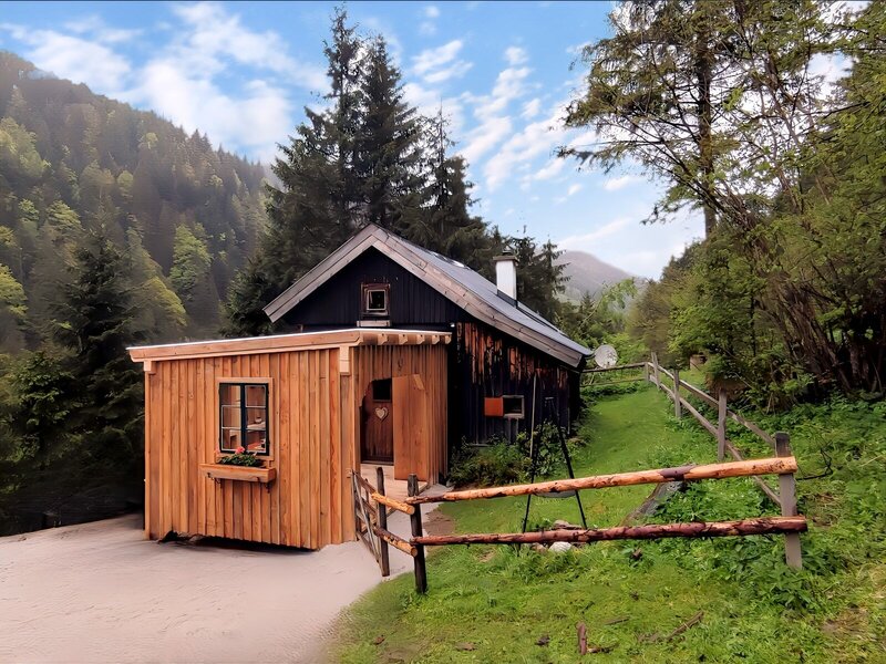 Almhütte AuszeitTerrasse