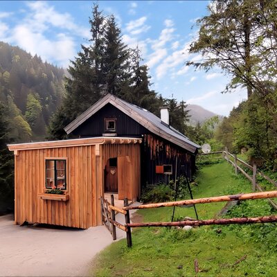 Almhütte AuszeitTerrasse