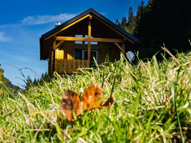 Almhütte MeineZeit Südansicht