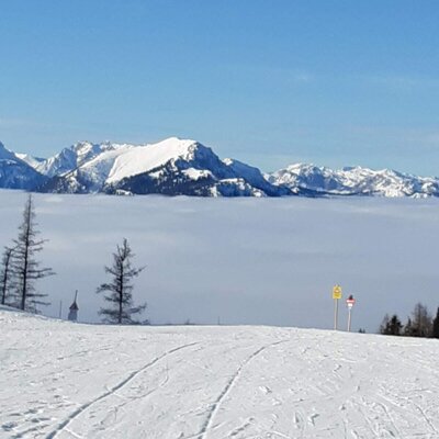 Aussicht auf der Aflenzer Bürgeralm