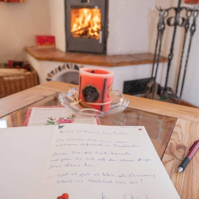 Nach Wunsch darf gerne der Kamin geheizt werden