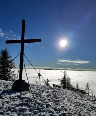 Gipfelkreuz Aflenzer Bürgeralm