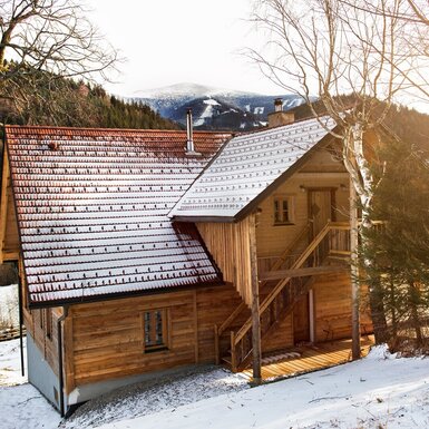 Bauernhaus mit Zirbeneinrichtung