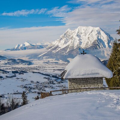 Stalingradkapelle im Winter