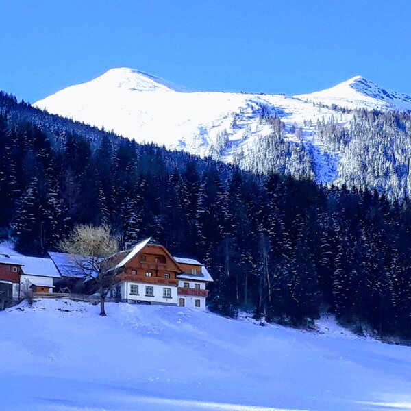 Hof im Winter