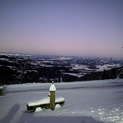Die Aussicht im Winter