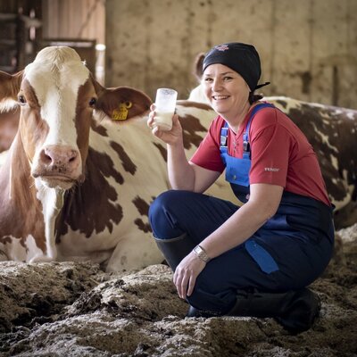 Wissen woher die Milch kommt- ein gutes Gefühl!