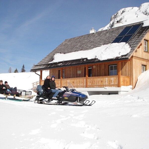Gindlhütte Winter