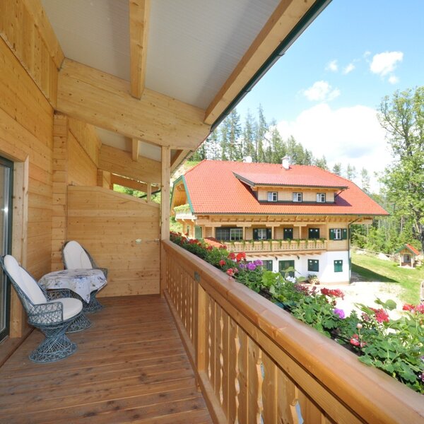 Toller Balkon mit traumhafter Aussicht.